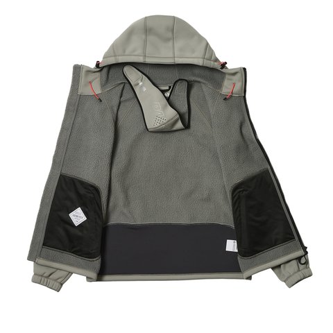 Palace GORE-TEX WINDSTOPPER JACKET STEEL GREY - Colorway