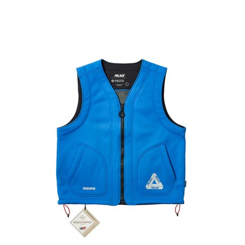 Palace GORE-TEX WINDSTOPPER VEST PALATIAL BLUE - Colorway
