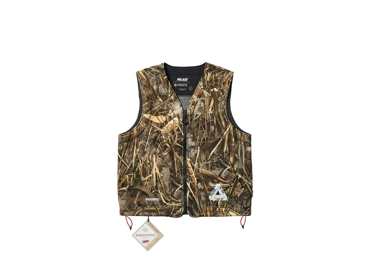 GORE-TEX WINDSTOPPER VEST REALTREE MAX 7 - Palace