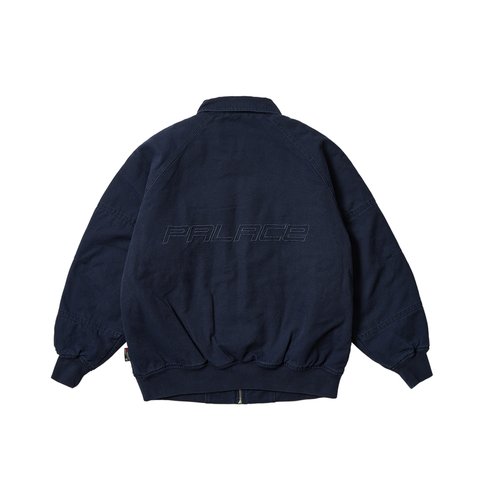 Palace HEAVY CANVAS BOMBER JACKET NAVY - Colorway