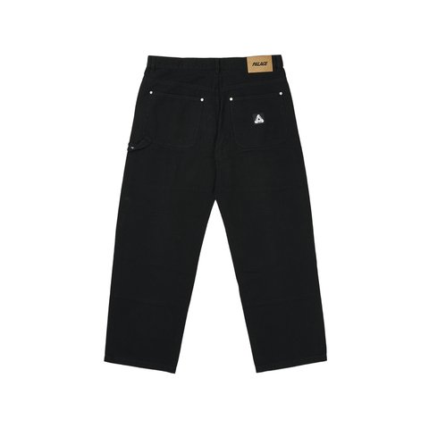 Palace HEAVY CANVAS WORK PANT BLACK - Colorway