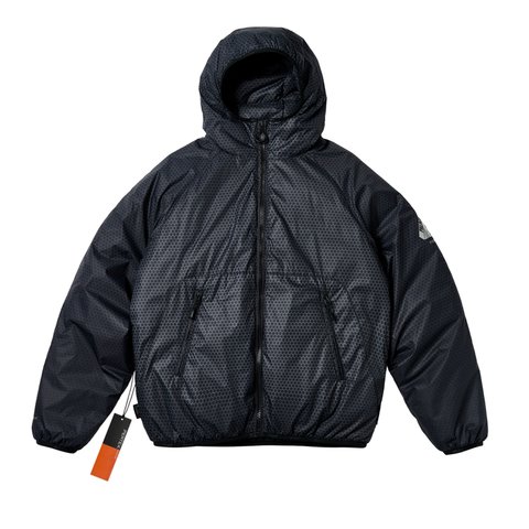 Palace HEXAGON PERTEX QUILTED JACKET BLACK - Colorway
