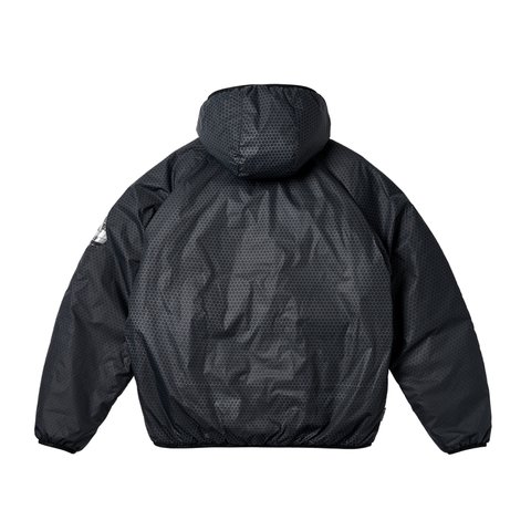Palace HEXAGON PERTEX QUILTED JACKET BLACK - Colorway