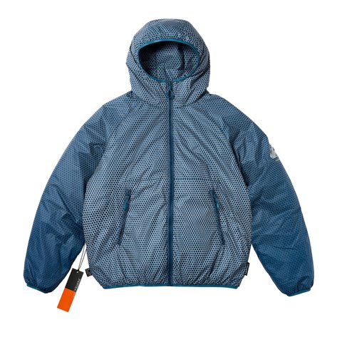 Palace HEXAGON PERTEX QUILTED JACKET BLUE - Colorway