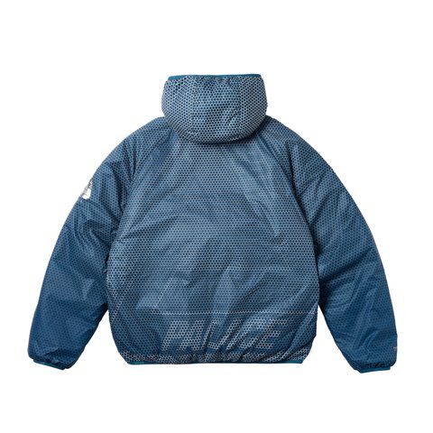 Palace HEXAGON PERTEX QUILTED JACKET BLUE - Colorway