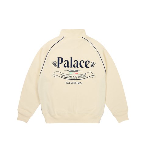 Palace ITALIA ZIP FUNNEL SOFT WHITE - Colorway