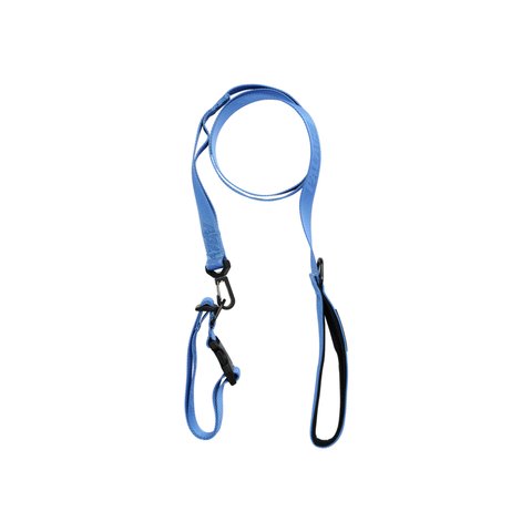 Palace JACQUARD LOGO DOG COLLAR AND LEAD BLUE - Colorway