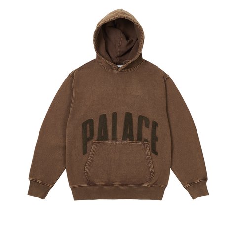 Palace LEAGUE HOOD NICE BROWN - Colorway