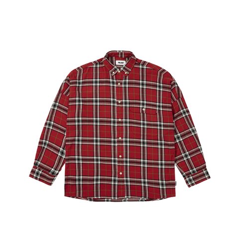 Palace LUMBER YAK SHIRT RED - Colorway
