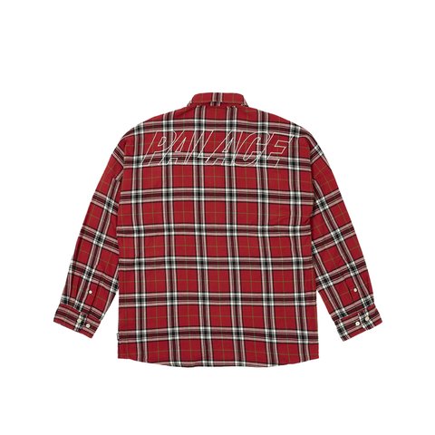 Palace LUMBER YAK SHIRT RED - Colorway