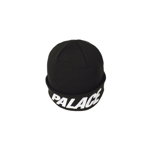 Palace NEW ERA PEAK BEANIE BLACK - Colorway