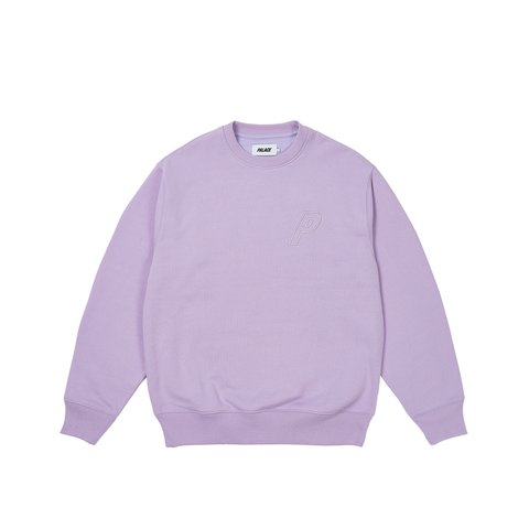 Palace OUTLINE P-3 CREW BLOOM PURPLE - Colorway