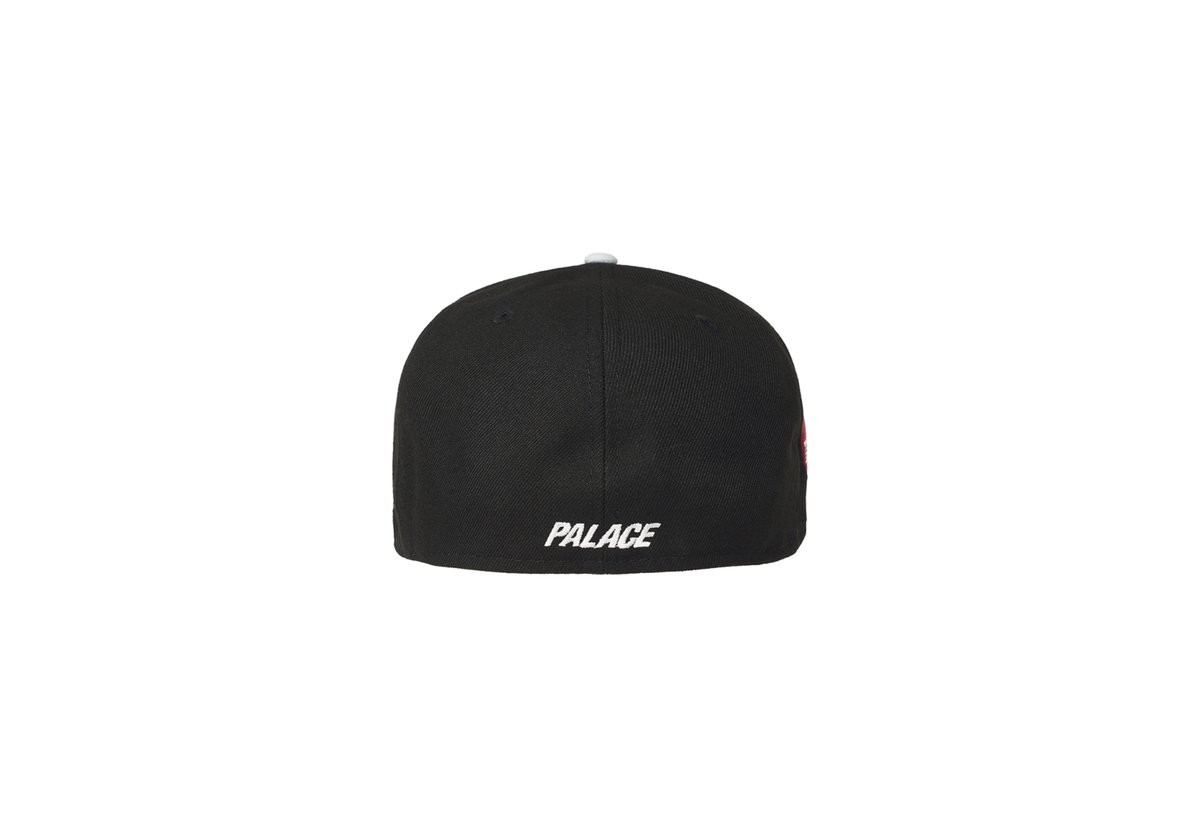 P NEW ERA LP 59FIFTY BLACK / GREY - Spring 2024 - Palace