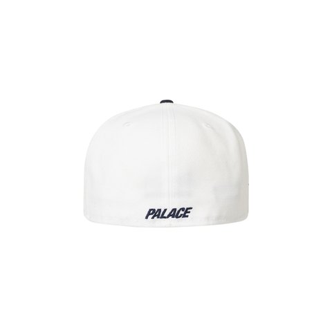 Palace P NEW ERA LP 59FIFTY WHITE / NAVY - Colorway