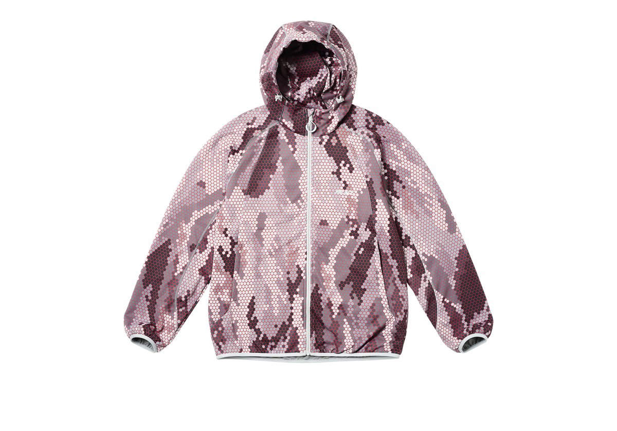 P-TEC FLEECE JACKET HEXA CAMO GREY - Spring 2024 - Palace