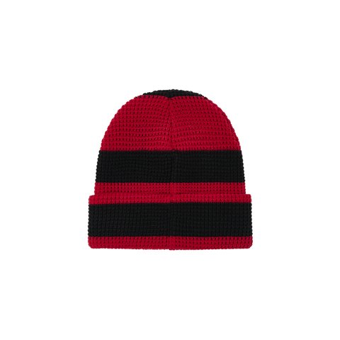Palace PALACE LONDON WAFFLE BEANIE RED / BLACK - Colorway