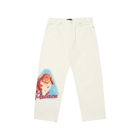 Palace PHUMPER P90 BAGGY JEAN WHITE - Colorway