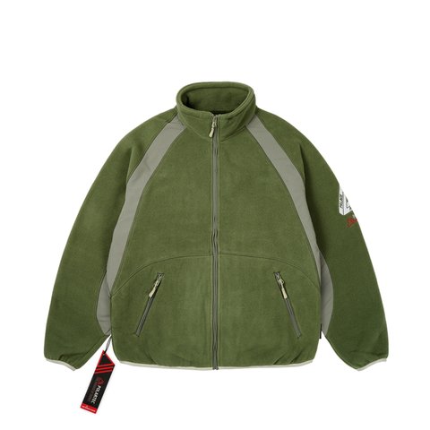 Palace POLARTEC DUO FLEECE JACKET OLIVE - Colorway