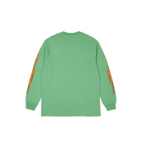 Palace REPEATER LONGSLEEVE SWEET PEA GREEN - Colorway