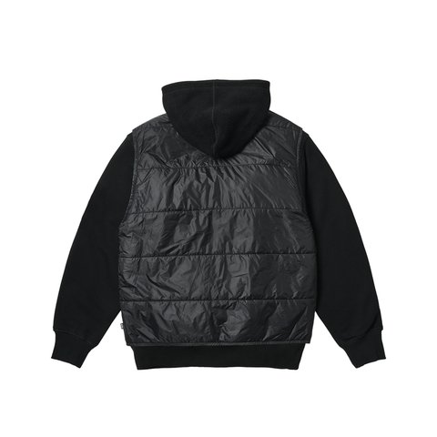 Palace REVERSIBLE VEST HOOD BLACK - Colorway