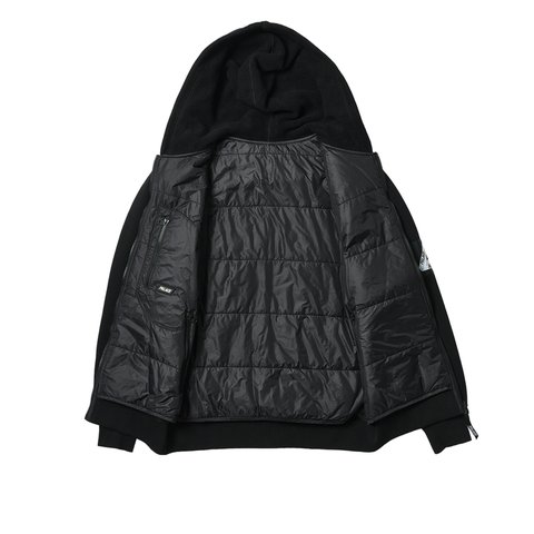 Palace REVERSIBLE VEST HOOD BLACK - Colorway