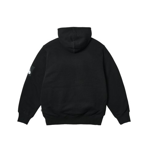 Palace REVERSIBLE VEST HOOD BLACK - Colorway