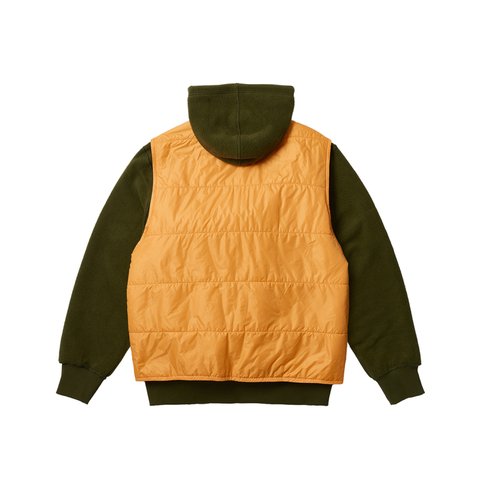 Palace REVERSIBLE VEST HOOD THE DEEP GREEN - Colorway