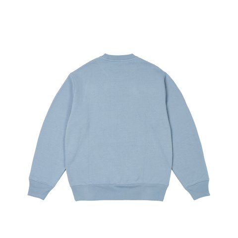 Palace SOFAR CREW HAZY BLUE - Colorway