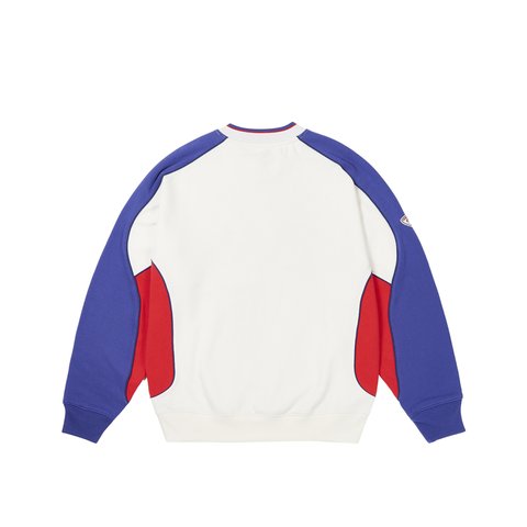 Palace STAR SCRIPT CREW WHITE - Colorway
