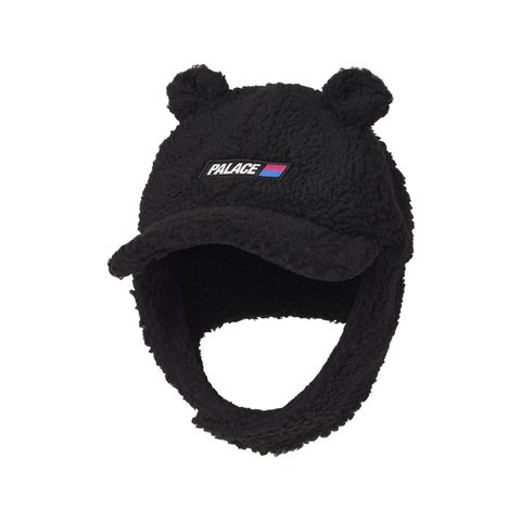 Palace TEDDY EARS EARFLAPPER BLACK - Colorway