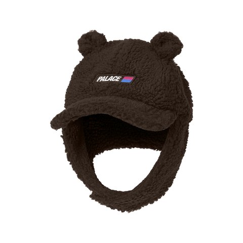 Palace TEDDY EARS EARFLAPPER BROWN - Colorway