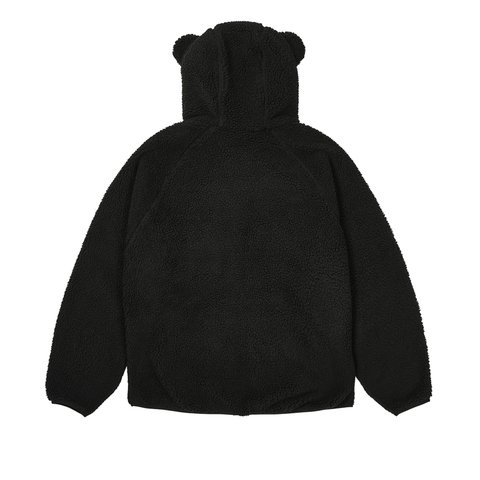 Palace TEDDY FLEECE JACKET BLACK - Colorway