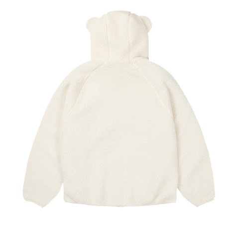 Palace TEDDY FLEECE JACKET SOFT WHITE - Colorway
