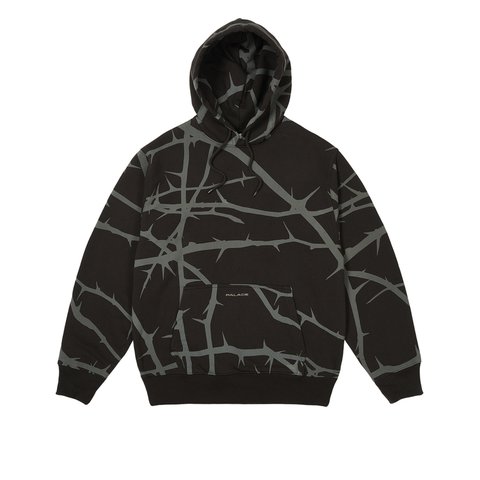 Palace THORNY HOOD BLACK - Colorway