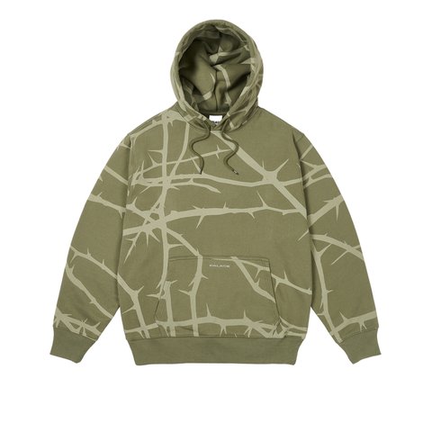 Palace THORNY HOOD THE DEEP GREEN - Colorway