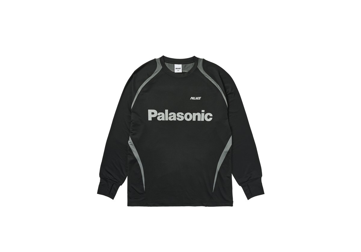 TRAIL RUNNER LONGSLEEVE BLACK - Spring 2024 - Palace