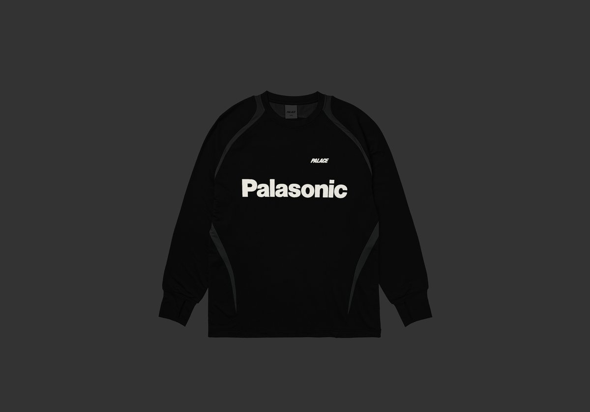 トップス PALACE TRAIL RUNNER LONGSLEEVE 27am TRAIL RUNNER LONGSLEEVE BLACK - Spring 2024 - Palace