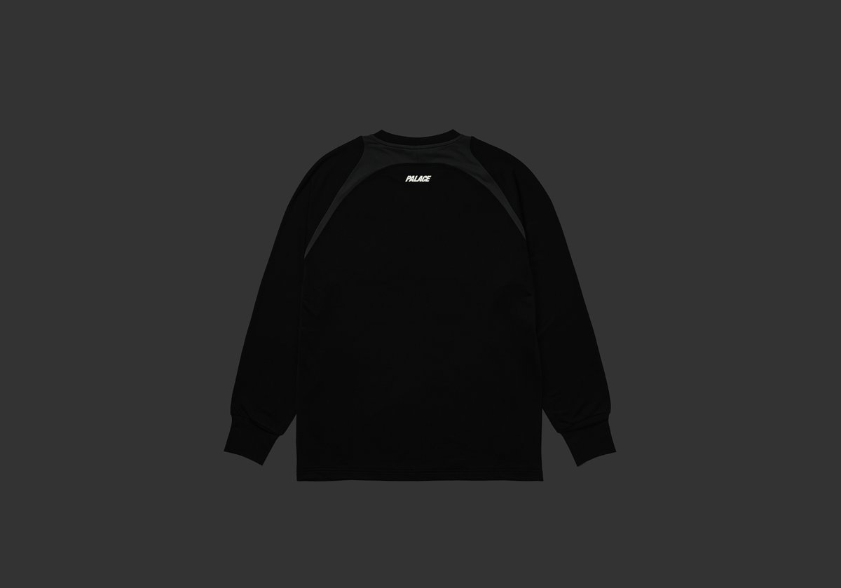 TRAIL RUNNER LONGSLEEVE BLACK - Spring 2024 - Palace