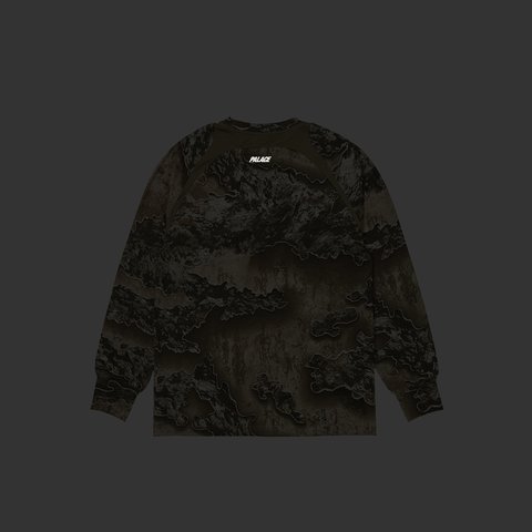 Palace TRAIL RUNNER LONGSLEEVE REALTREE - Colorway