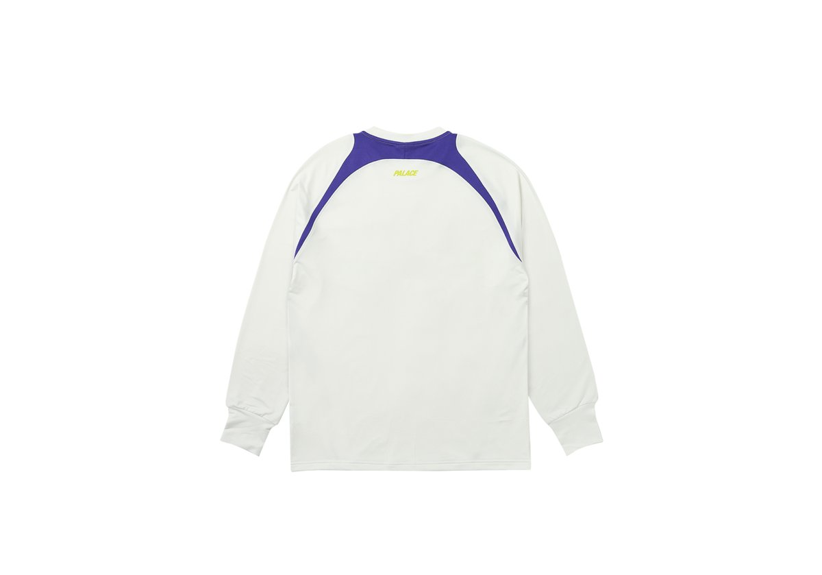 TRAIL RUNNER LONGSLEEVE WHITE - Spring 2024 - Palace