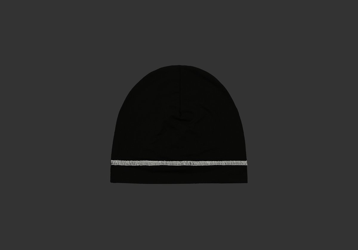 TRAIL RUNNER NEIN CUFF BEANIE BLACK - Spring 2024 - Palace