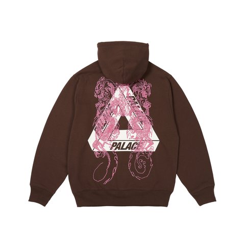 Palace TRI-DRAGON HOOD NICE BROWN - Colorway