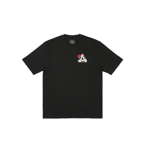 Palace TRI-HEARTS T-SHIRT BLACK - Colorway