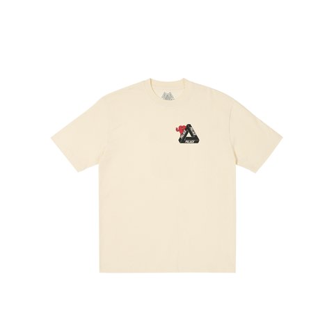 Palace TRI-HEARTS T-SHIRT SOFT WHITE - Colorway