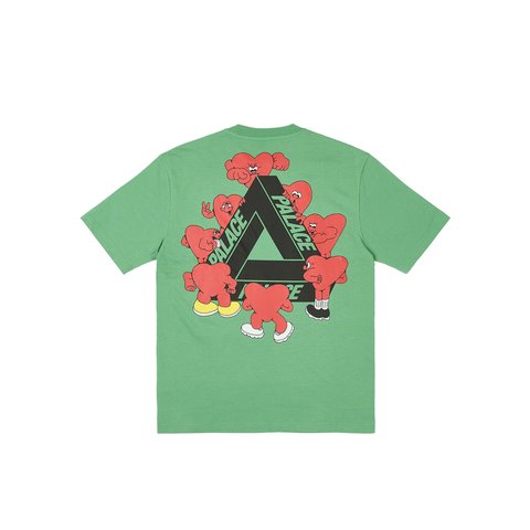 Palace TRI-HEARTS T-SHIRT SWEET PEA GREEN - Colorway
