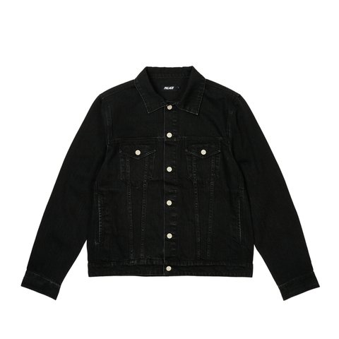Palace TYPE P JACKET BLACK STONE WASH - Colorway