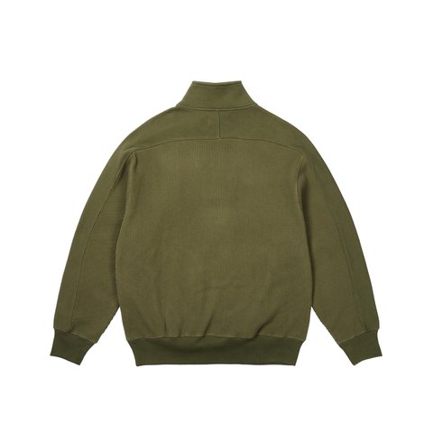 Palace WAFFLE ON 1/4 ZIP THE DEEP GREEN - Colorway