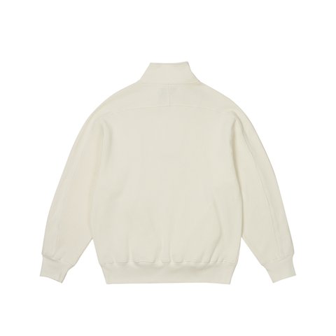 Palace WAFFLE ON 1/4 ZIP WHITE - Colorway