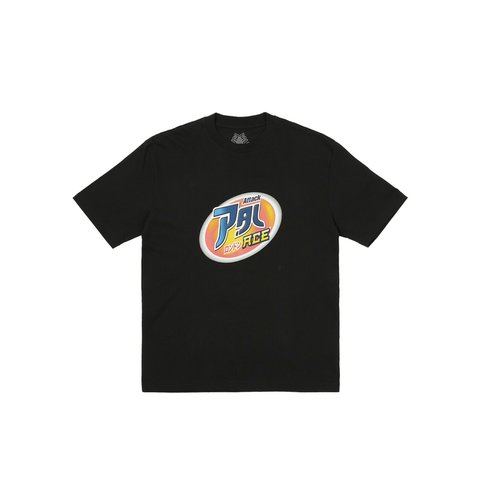 Palace WASHED T-SHIRT BLACK - Colorway