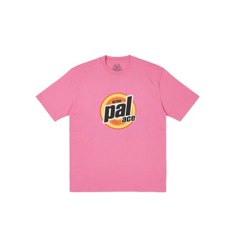 Palace WASHED T-SHIRT FRUITY PINK - Colorway